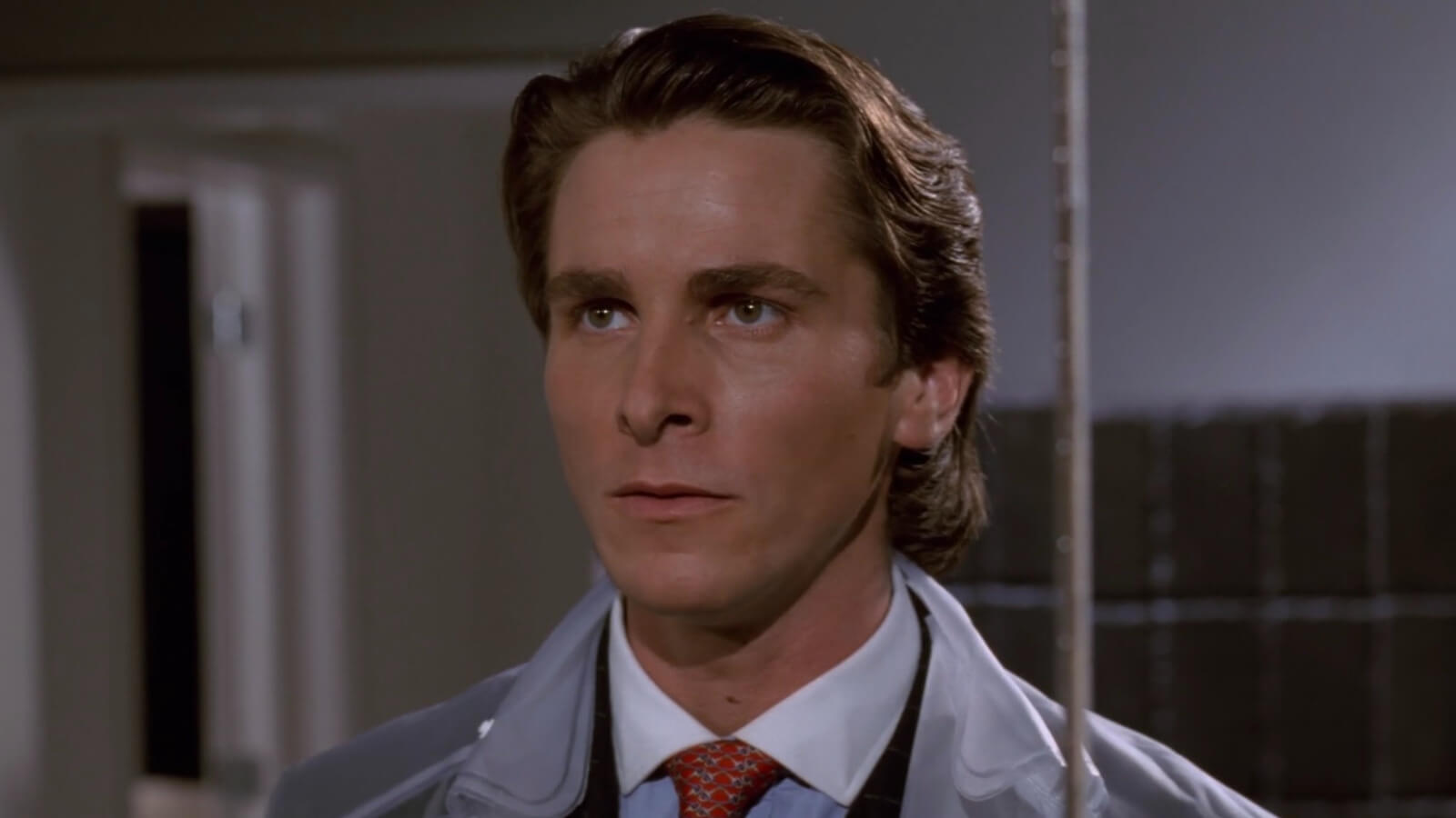A picture of Patrick Bateman from American Psycho