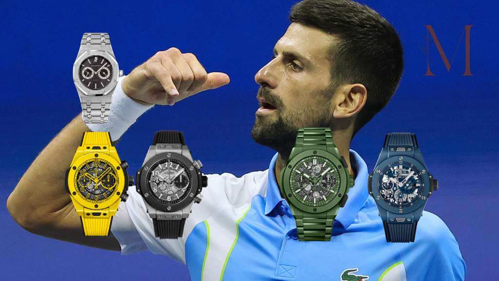 Novak Djokovic watch collection